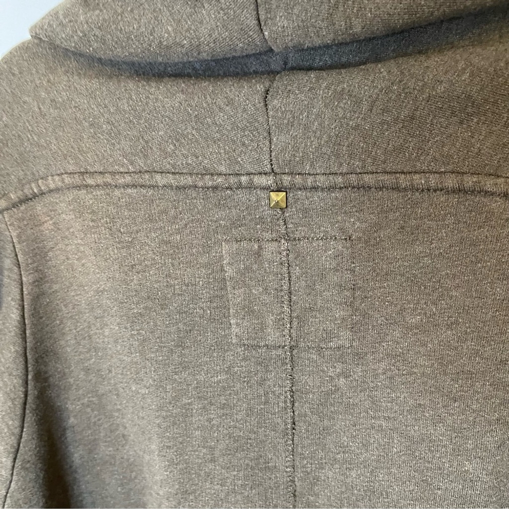 Aritzia Brown Hooded Cardigan - Picture 8 of 11